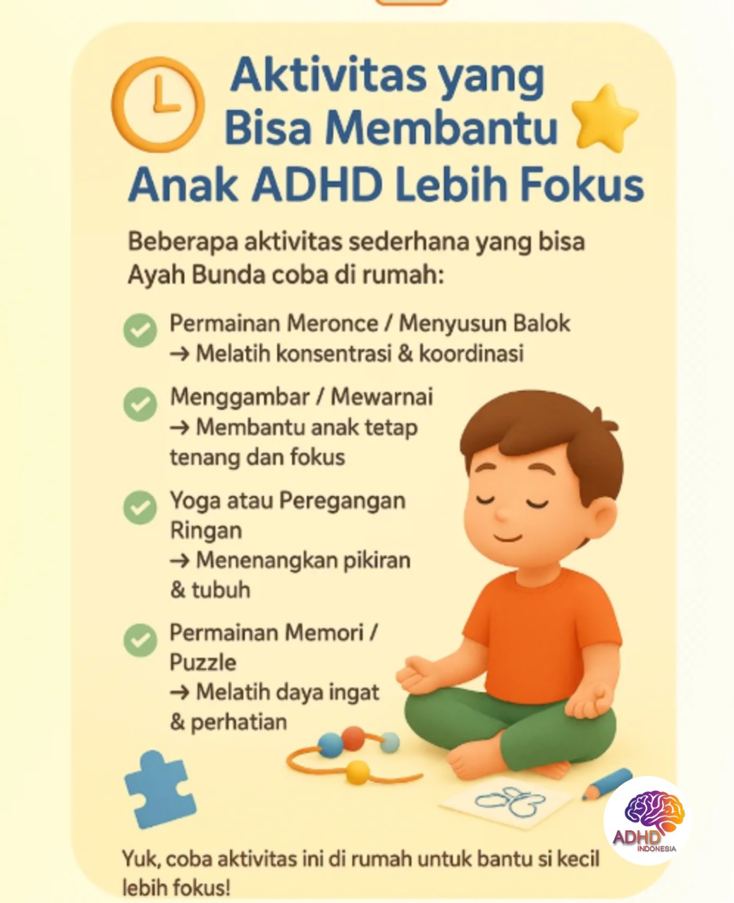 Pendekatan Edukatif yang Tepat untuk Anak ADHD di Kabupaten Kediri